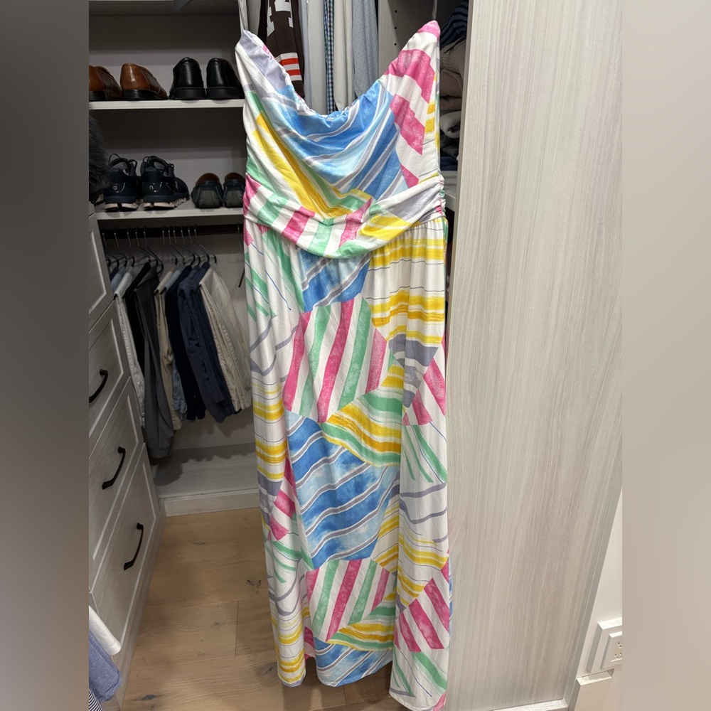 Watercolor Maxi Dress